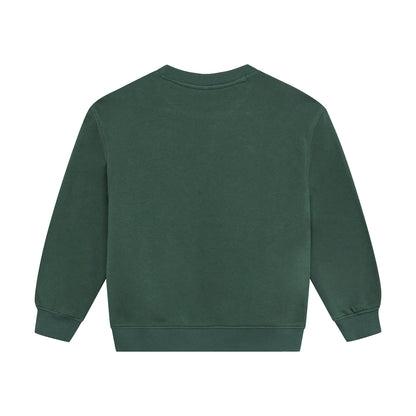Kinder Sweatshirt aus GOTS-zertifizierter Bio-Baumwolle, Rückansicht