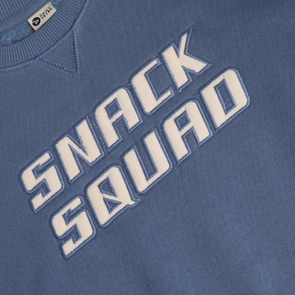 Daily Seven Oversized Sweatshirt Snack Squad Blau bei Bärechind