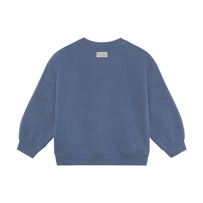 Kinder Sweatshirt aus weichem Baumwollmix, Rückansicht