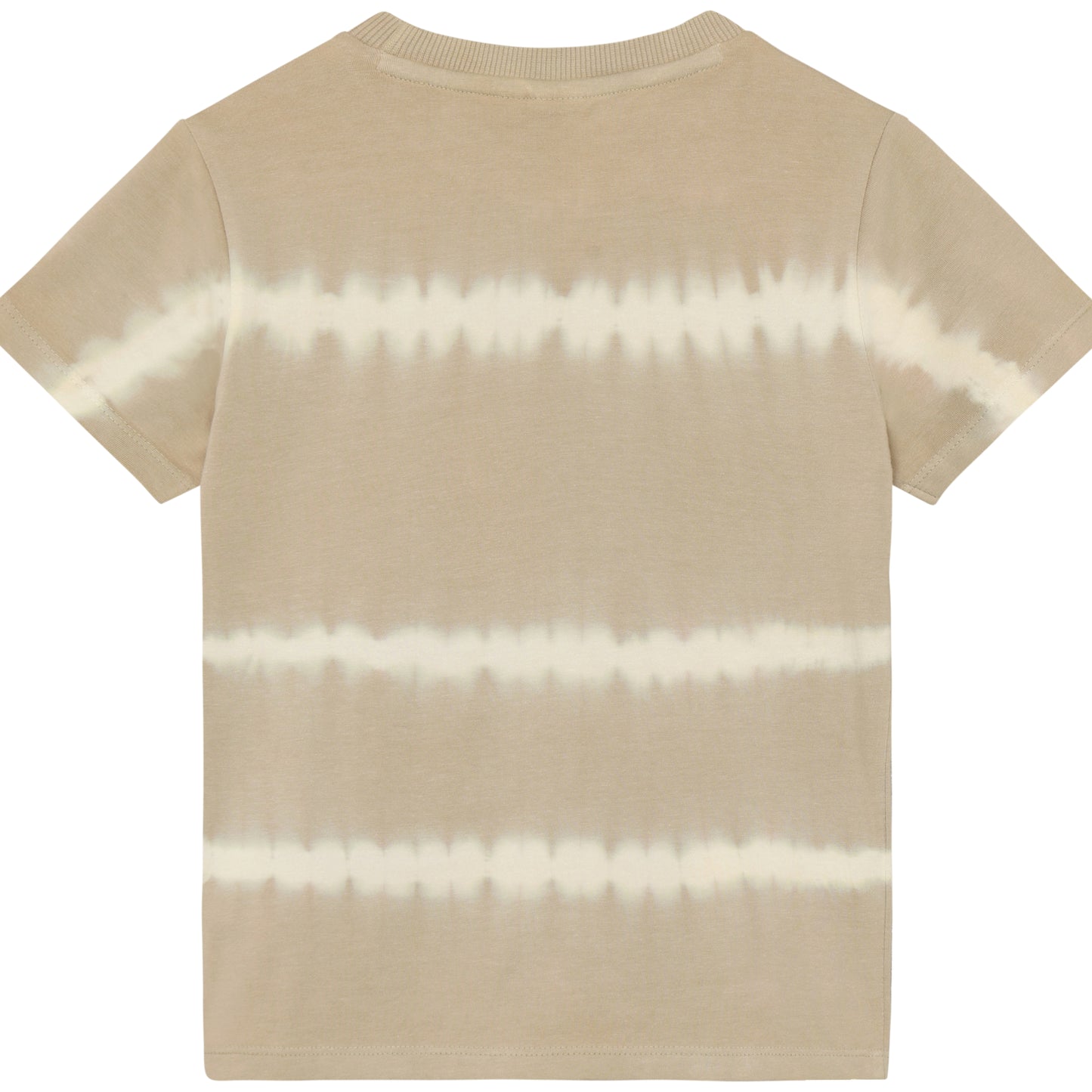 Rückansicht Tie-Dye Kinder T-Shirt Sand von DAILY7KIDS