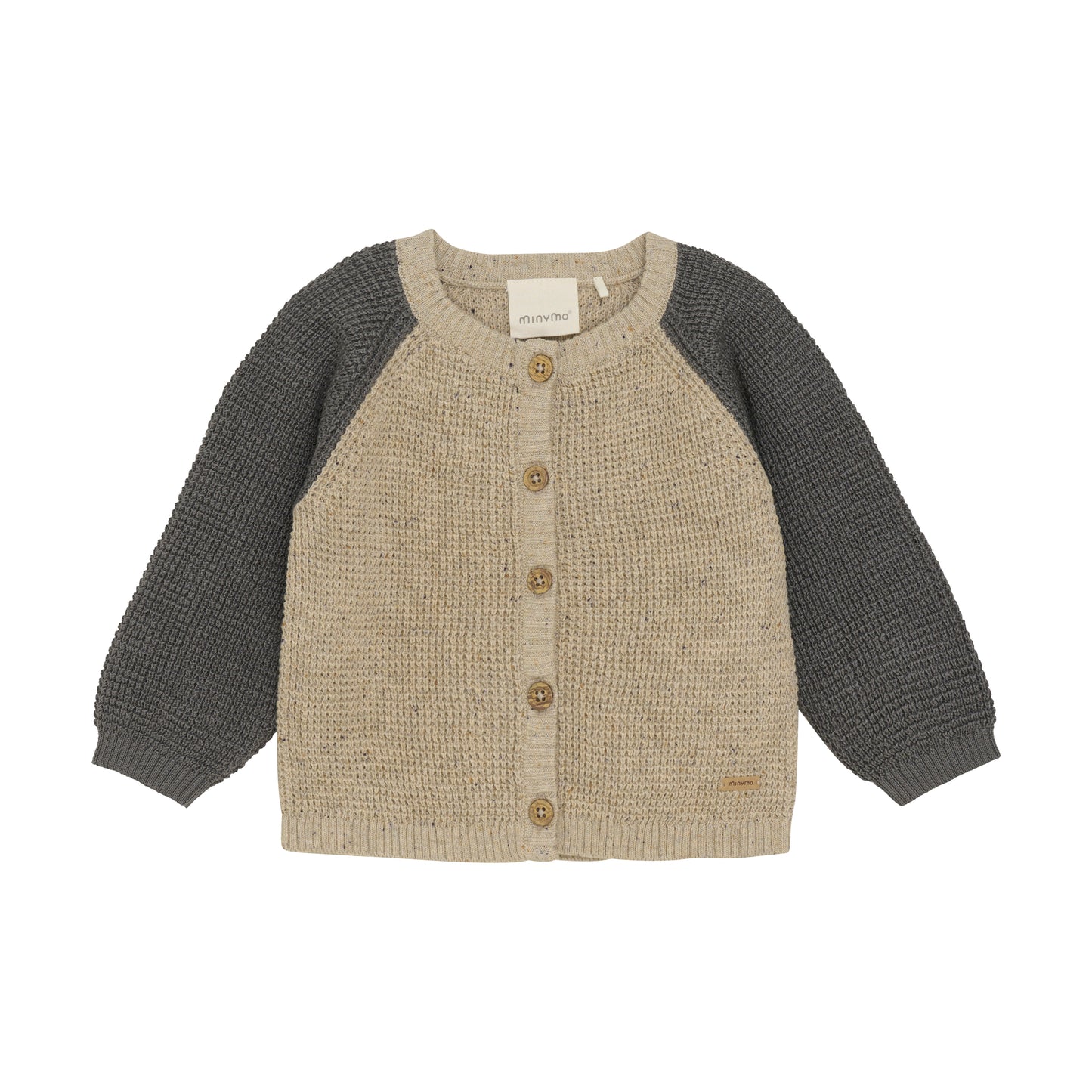 Strickjacke, zweifarbig