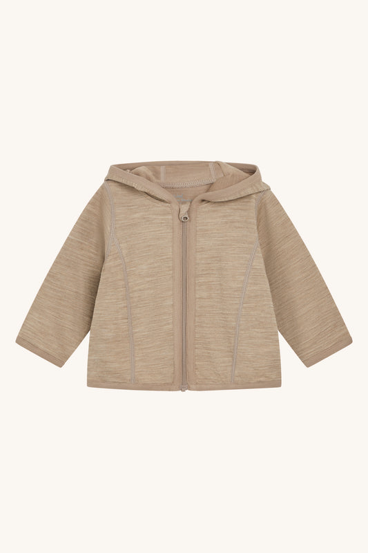 Camil Wolljacke, beige