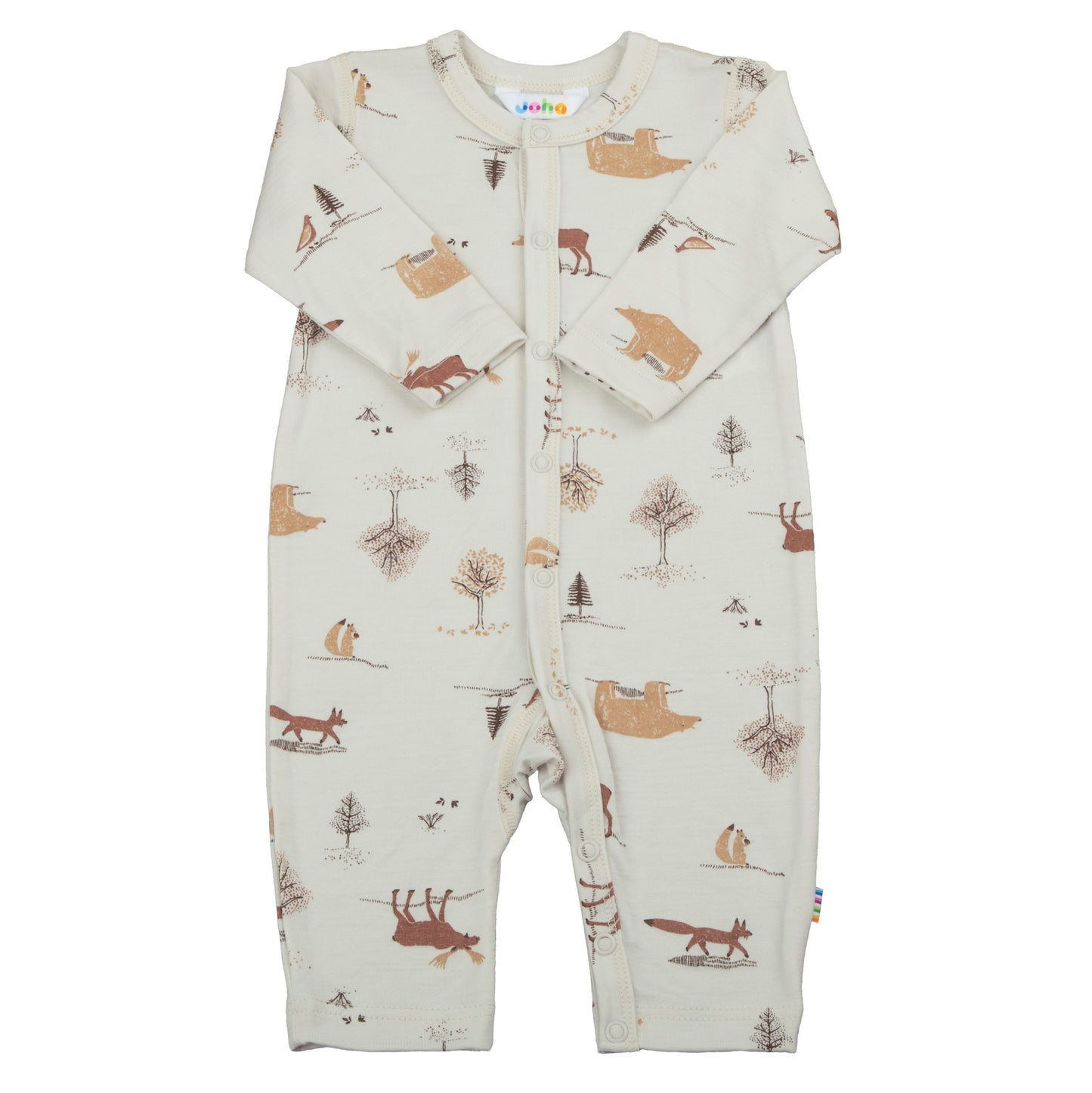 Wolle Pyjama Waldtiere