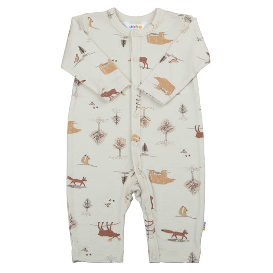 Wolle Pyjama Waldtiere