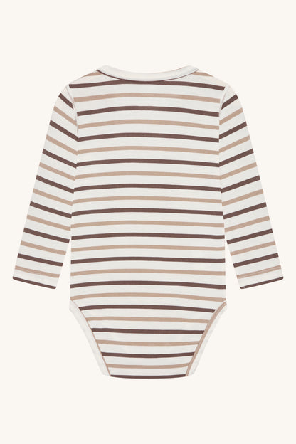 Hust & Claire Buller Body Langarm, Warm Sand