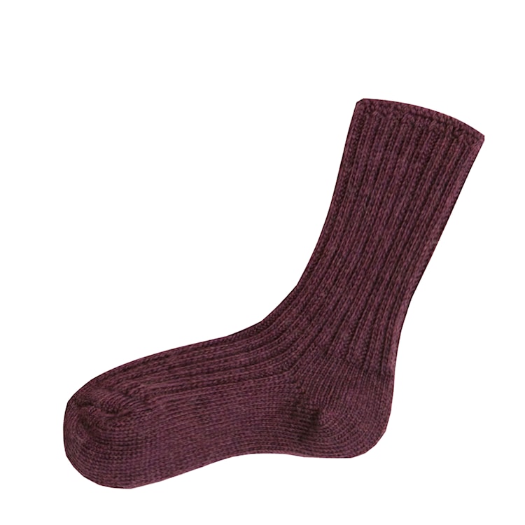 Joha Wollsocken, weinrot