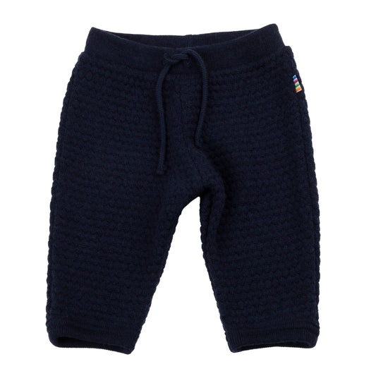 Strickhose Wolle, navy