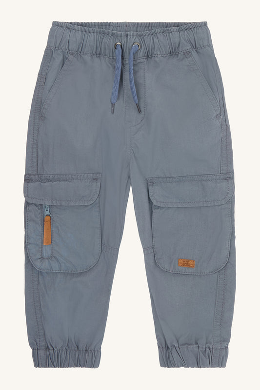 Hust & Claire Trevor Trousers, Blue flint