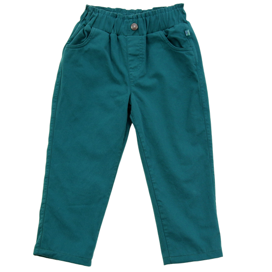 Kinderjeans aus Baumwolle in Petrol von Enfant Terrible, erhältlich bei Bärechind in Winterthur, Zürich Schweiz.