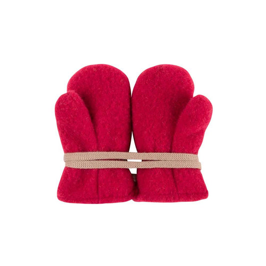 Baby-Fäustel Fleece, himbeere