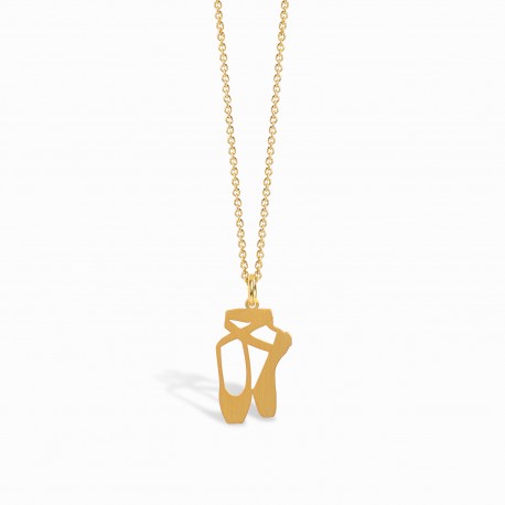 Ballerina Halskette in Silber oder Gold