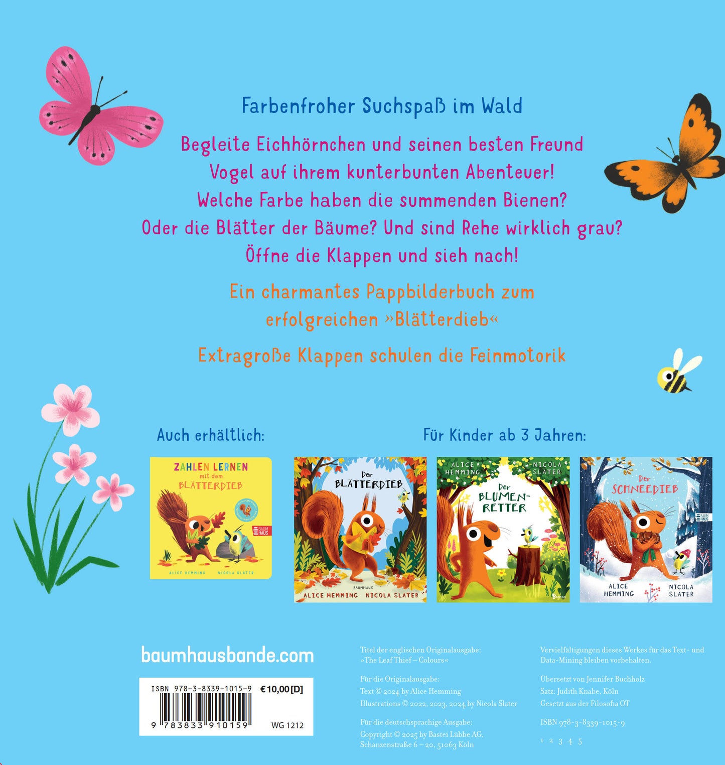 Detailseite mit bunten Illustrationen aus dem Buch