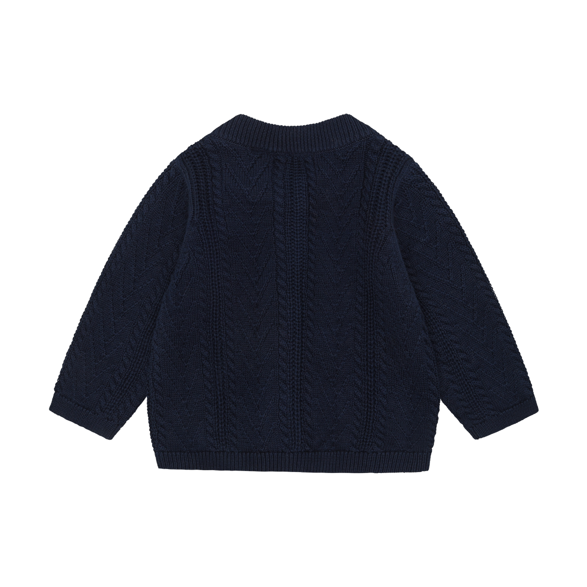 GOTS zertifizierter Baby Cardigan aus 100% Baumwolle