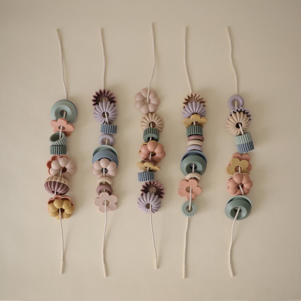 Mushie Fädelperlen Set