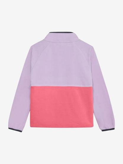 Rückseite Kinder Fleecejacke pink flieder von Color Kids im Bärechind Winterthur Zürich Schweiz Kinderkleider