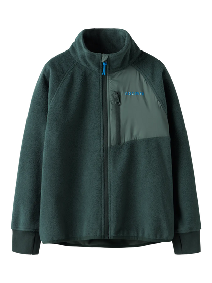 Funktionsjacke in Green Gables für Kinder aus dem nachhaltigen Kinderladen Bärechind in Winterthur, Zürich, Schweiz