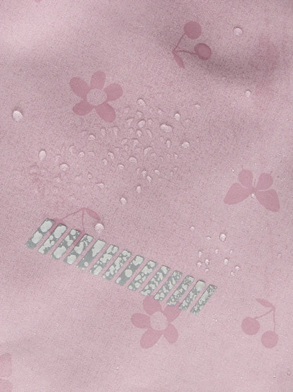 Magic Print Detail der Funktionsjacke Sunlit Allium für Kinder im Bärechind Winterthur Zürich Schweiz