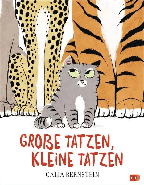 Buchcover Grosse Tatzen, kleine Tatzen von Galia Bernstein