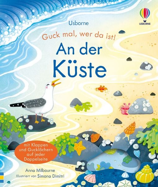 Guck mal, wer da ist! An der Küste, interaktives Klappenbuch bei Bärechind