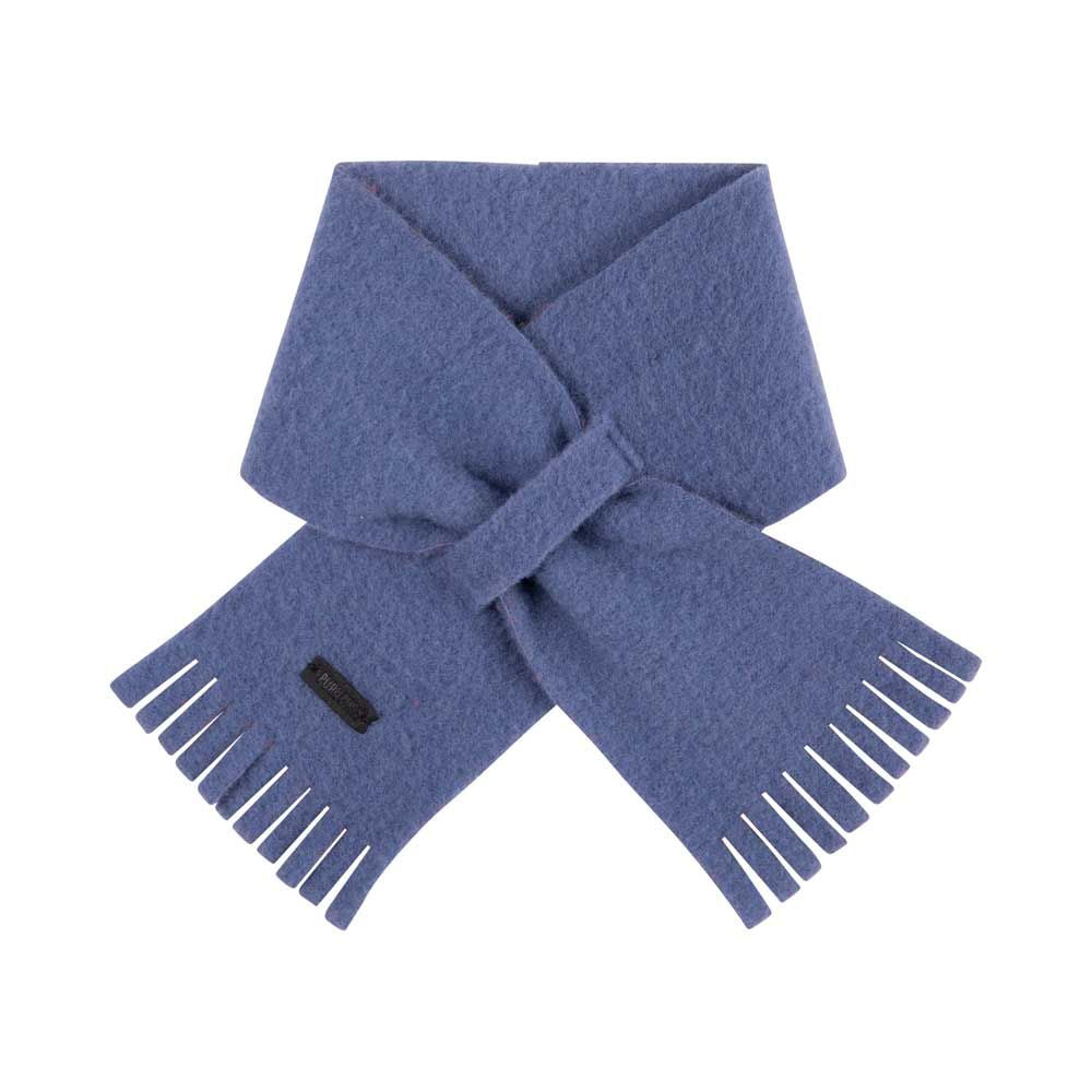 Baby Schal Fleece, smoke-blue