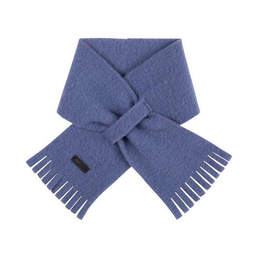 Baby Schal Fleece, smoke-blue