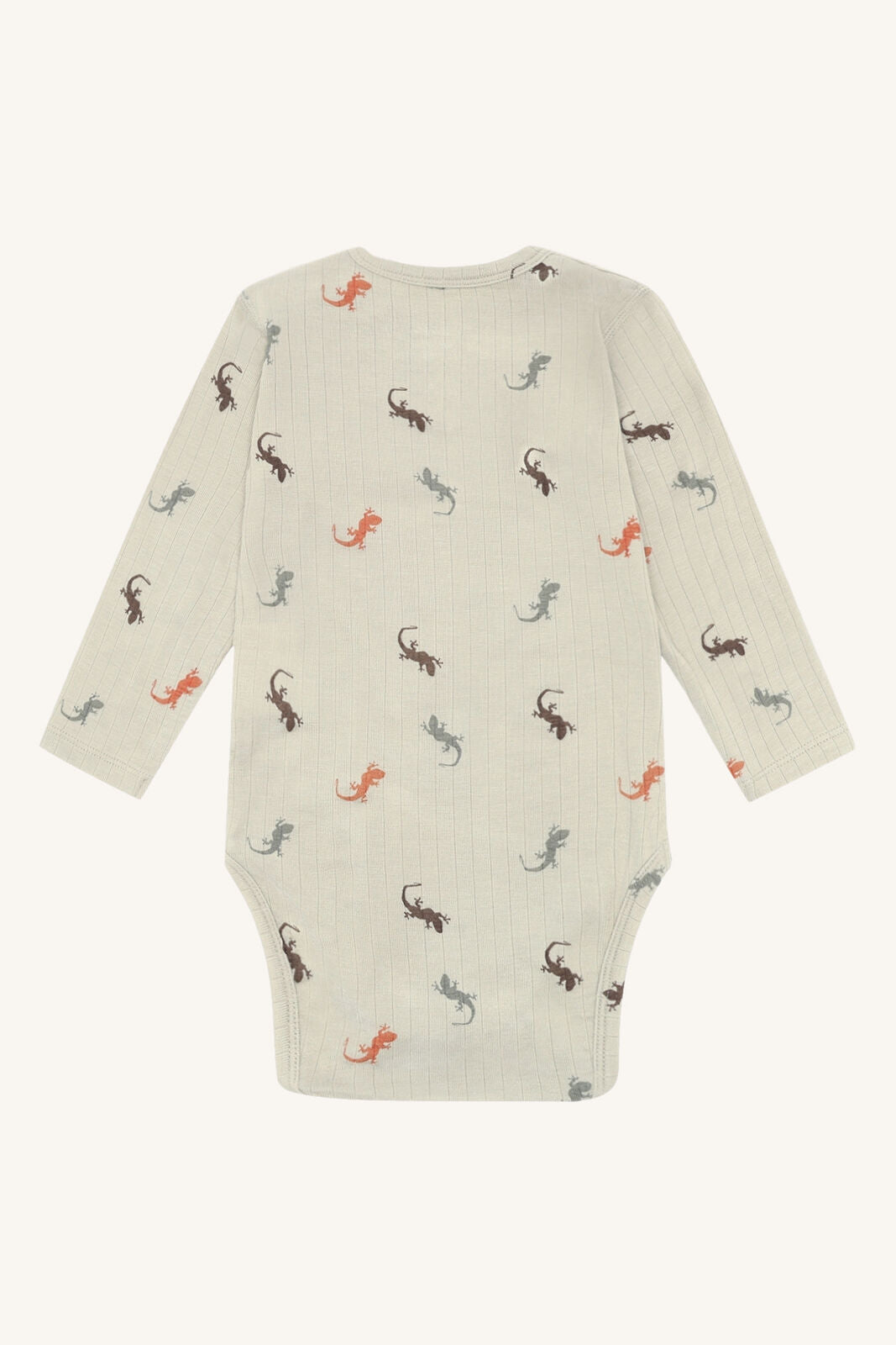 Hust&Claire Buller Bambus Body mit Eidechsenmuster für Babys bei Bärechind in Winterthur, Zürich, Schweiz.