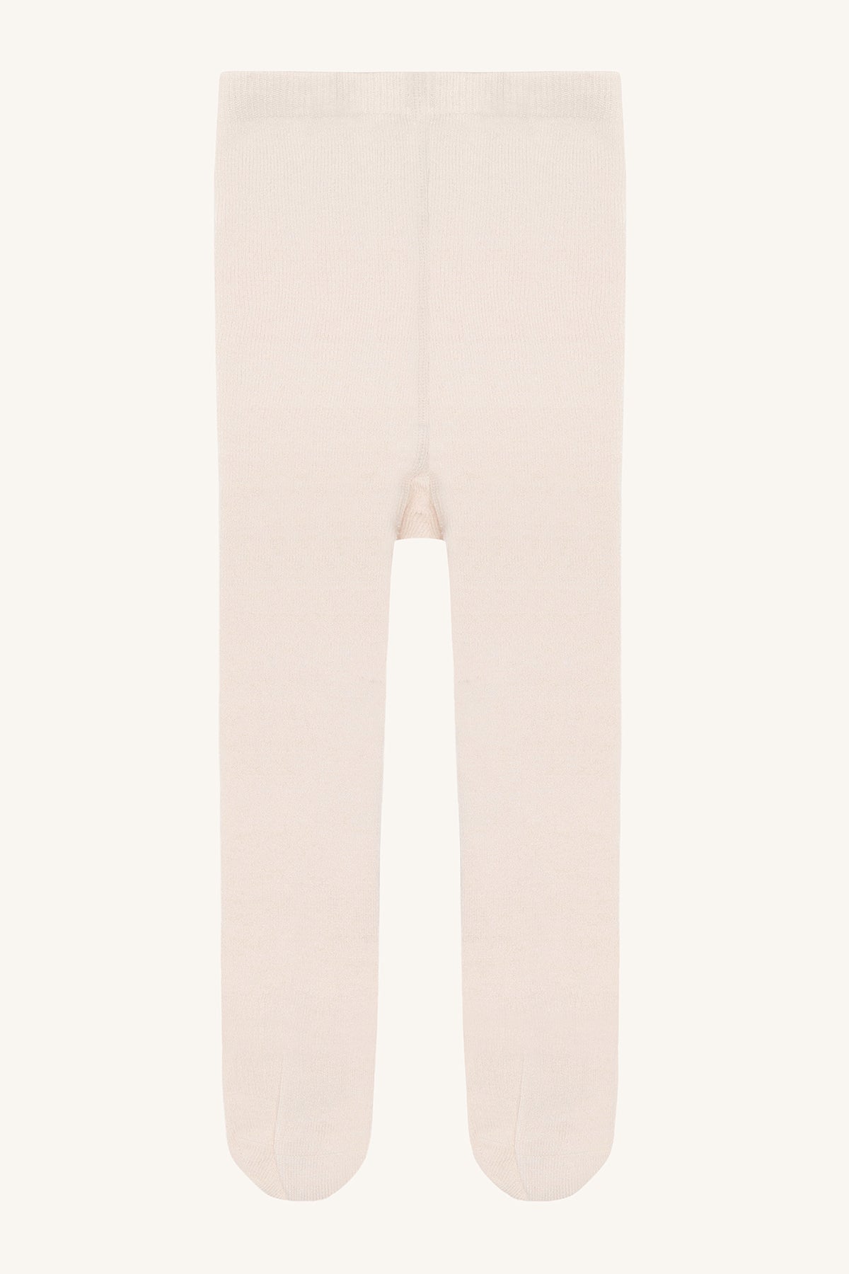 Foxie Wolle/Bambus Strumpfhose in Ivory, Vorderansicht