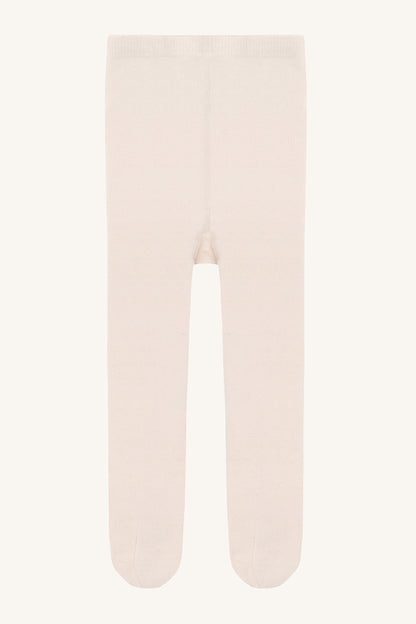 Foxie Wolle/Bambus Strumpfhose in Ivory, Vorderansicht