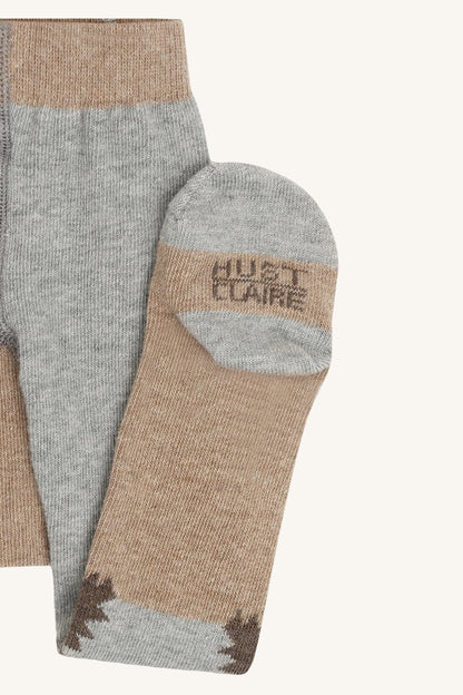 Bärechind Hust & Claire Frankie Strumpfhose, Detailansicht Igelmotiv