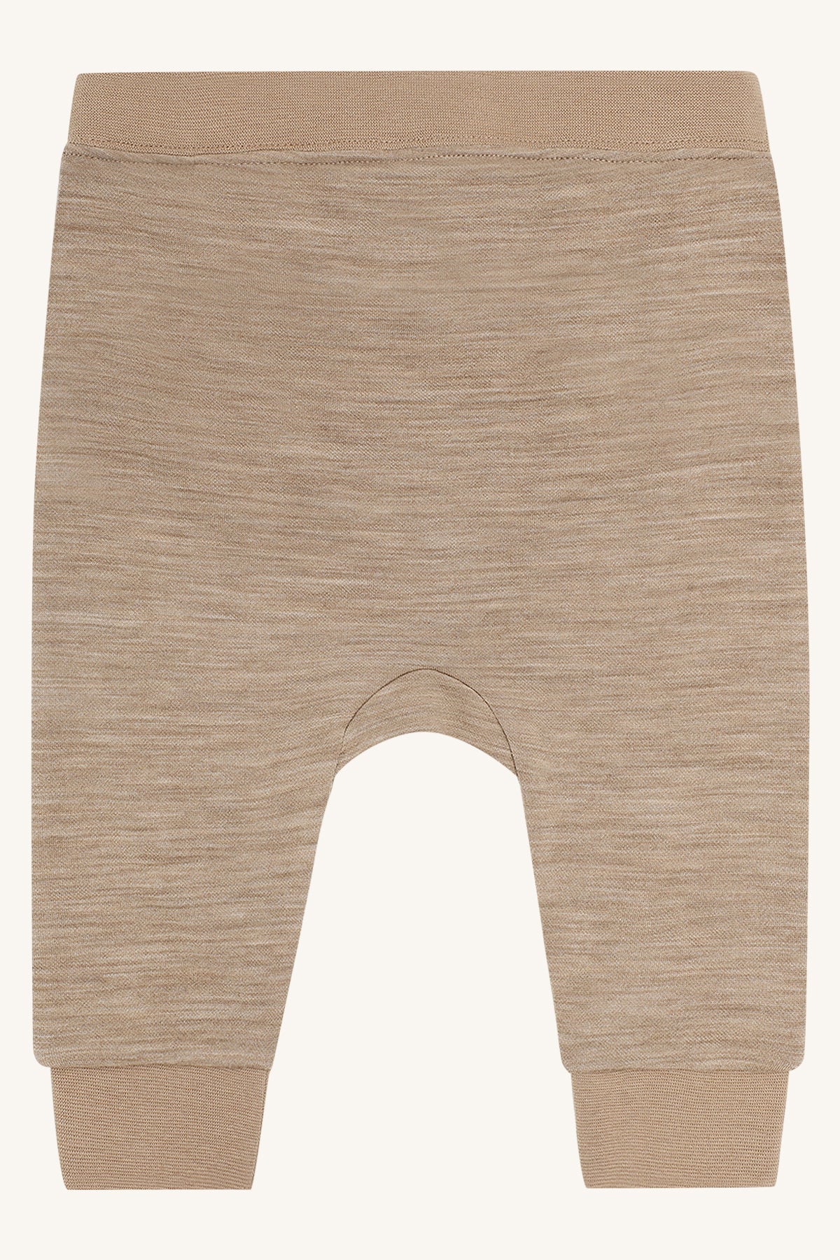 Rückansicht der Gaby Hose, Baggy-Passform in Biscuit