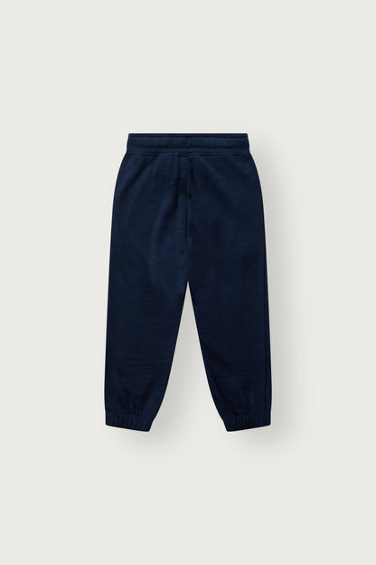 Rückansicht der Galon Trainerhose im Lockerschnitt, Blues