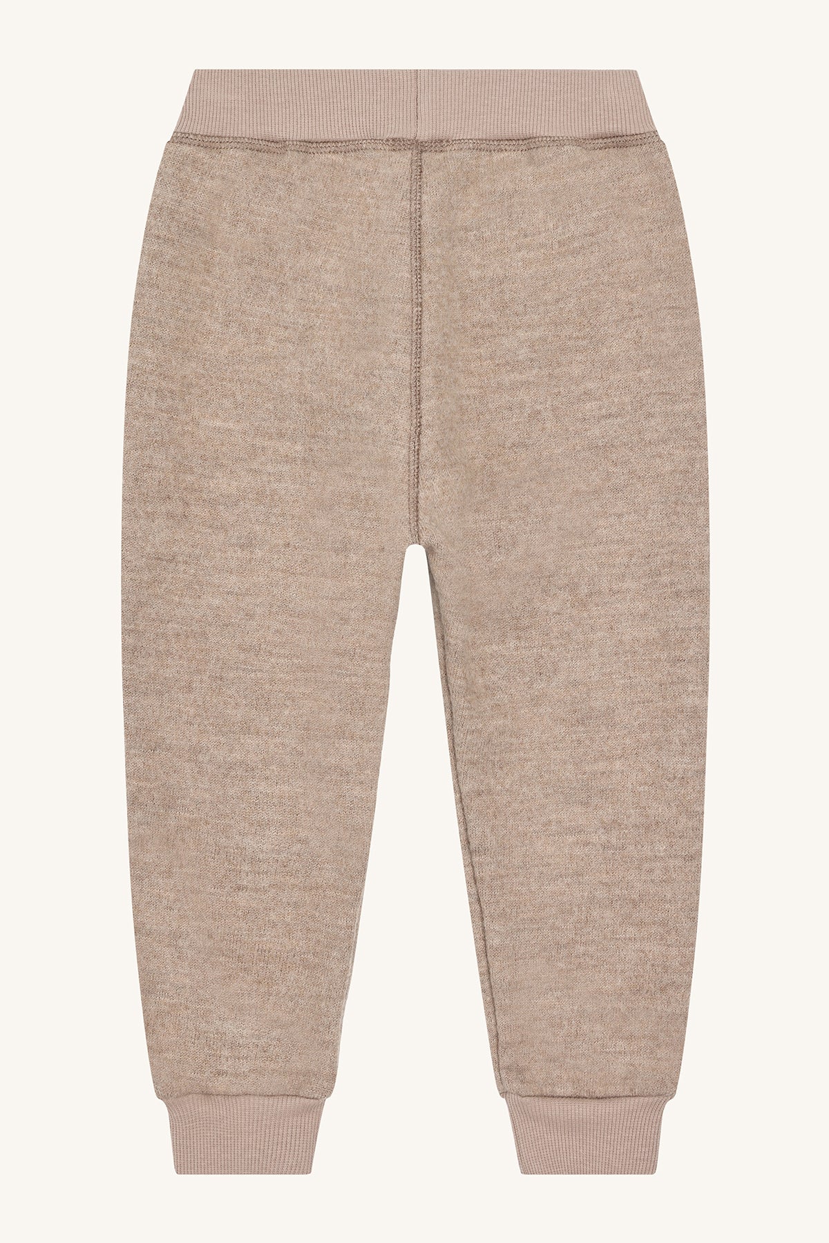 Hust & Claire Gia Kinder Wollwalkhose in Biscuit, Rückansicht