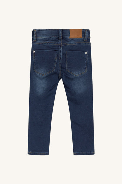 Hust & Claire Josie Kinder Jeans Blue Denim Rückansicht im Bärechind Winterthur