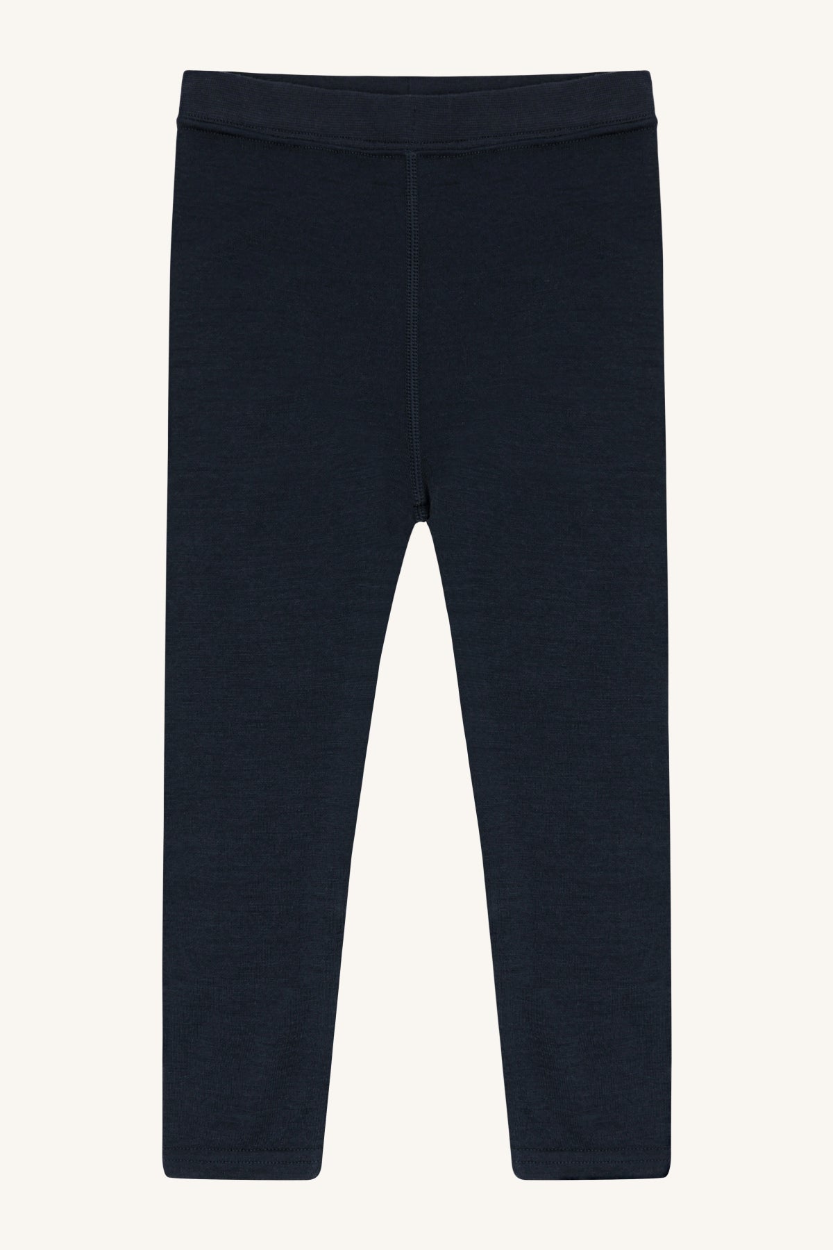 Laki Leggings von Hust & Claire in Blues, Vorderansicht mit weichem Wolle-Bambus-Stoff