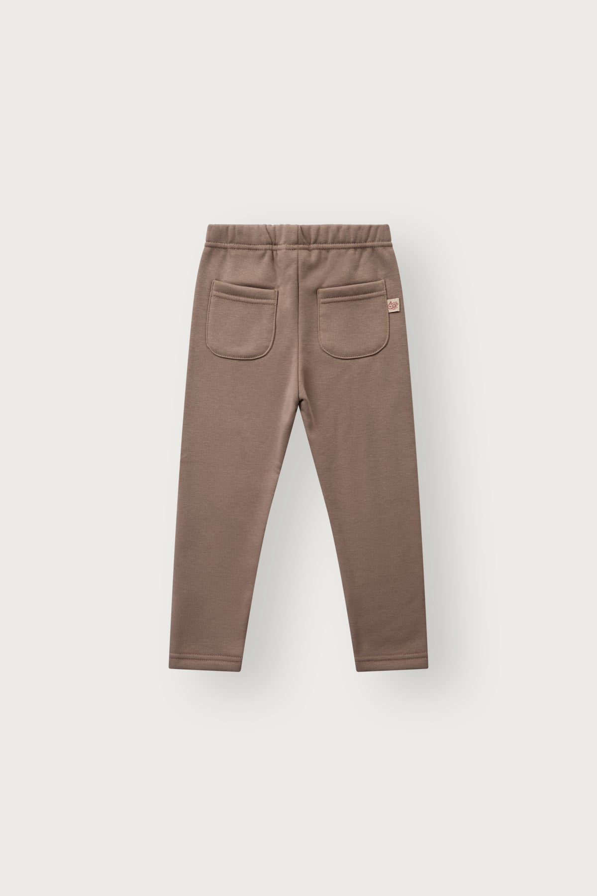 Hust & Claire Lisa Fleece Leggings in Biscuit für Kinder, weiche warme Hose