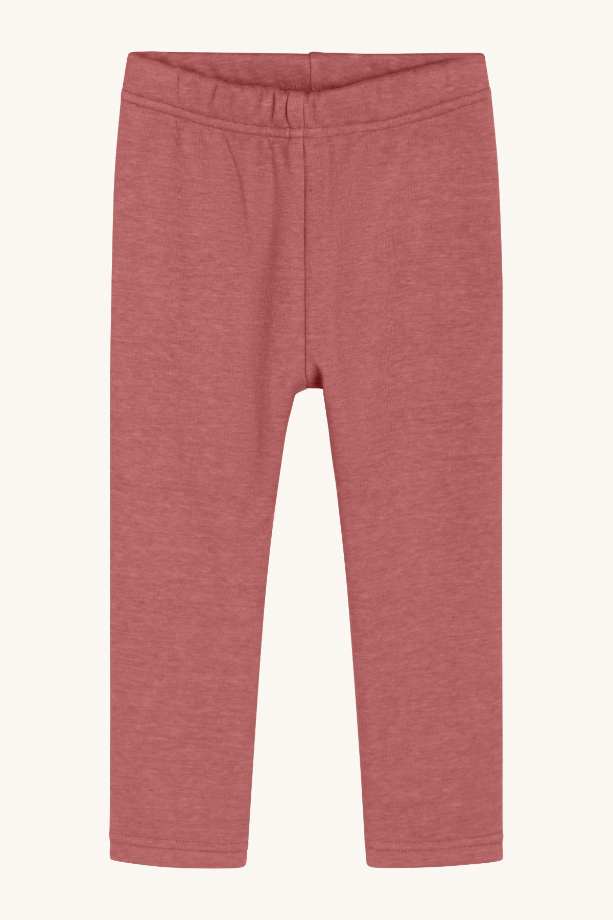 Fleece Leggings Lisa von Hust&Claire in Dry Rose, Vorderansicht, erhältlich im Bärechind Winterthur, Zürich Schweiz