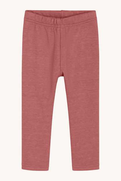 Fleece Leggings Lisa von Hust&Claire in Dry Rose, Vorderansicht, erhältlich im Bärechind Winterthur, Zürich Schweiz