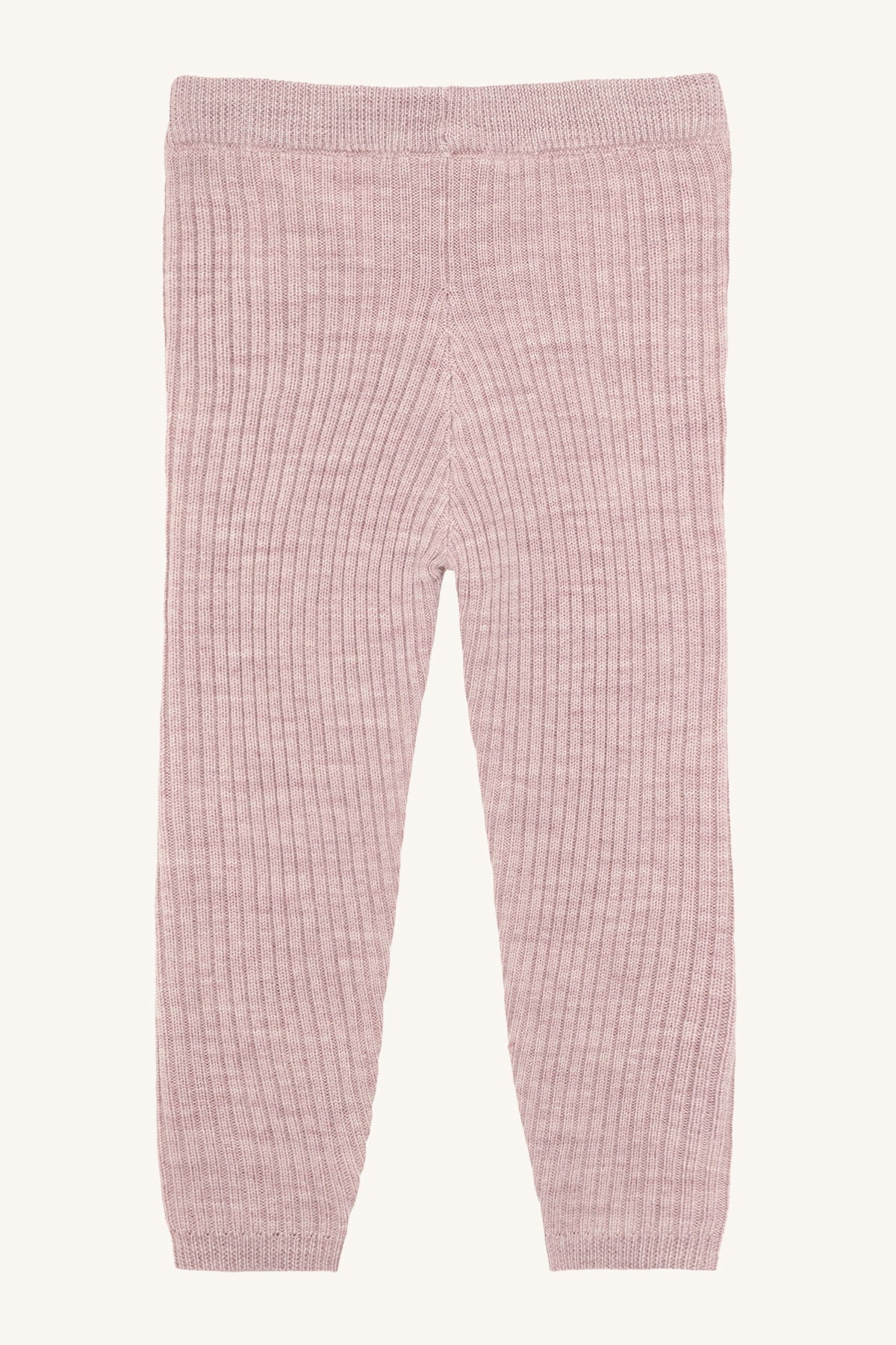Rosa Baby Wollleggings aus 100% Wolle als wärmende Basisschicht