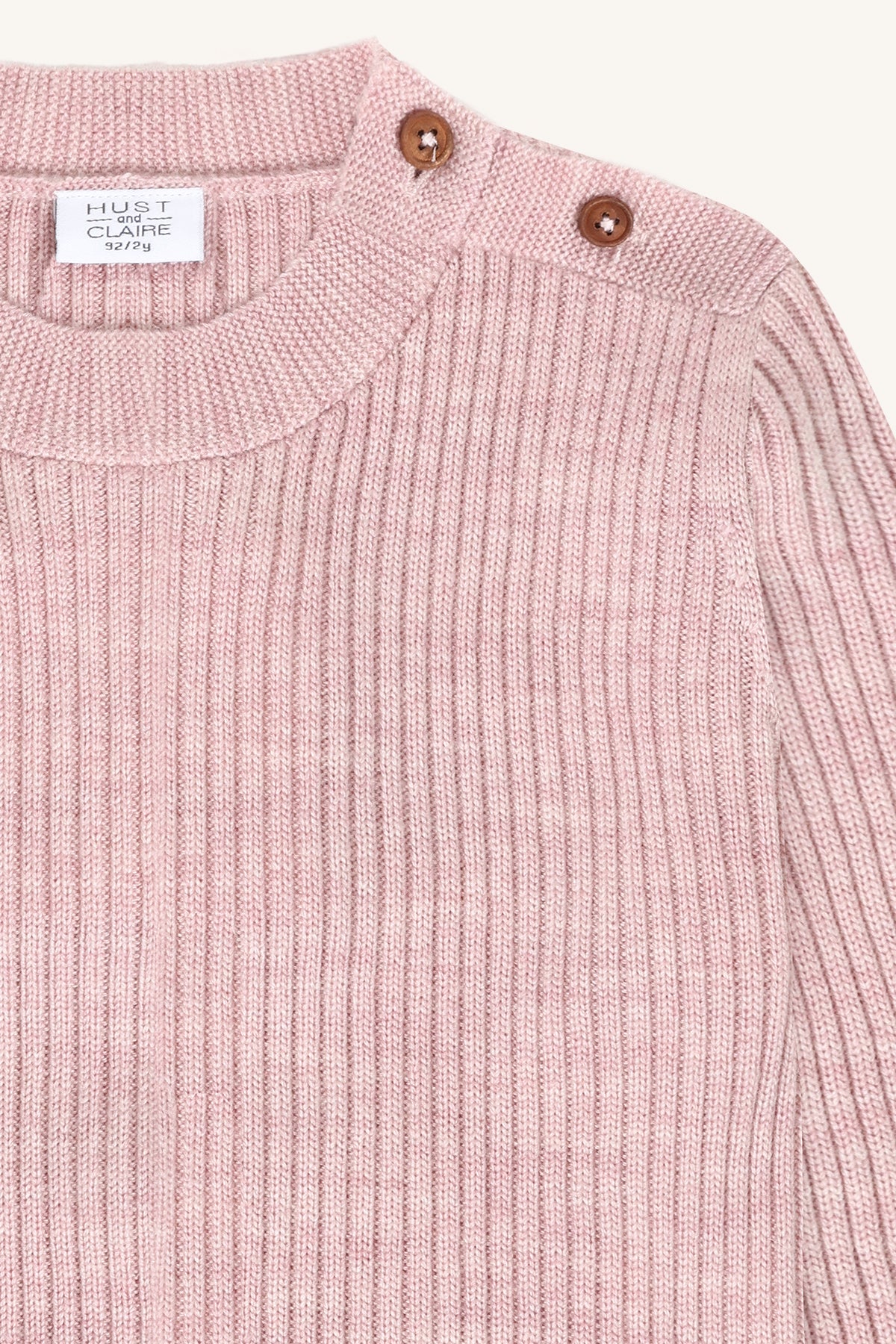 Hust & Claire Pil Wollpullover Heather aus 100% Wolle im Bärechind