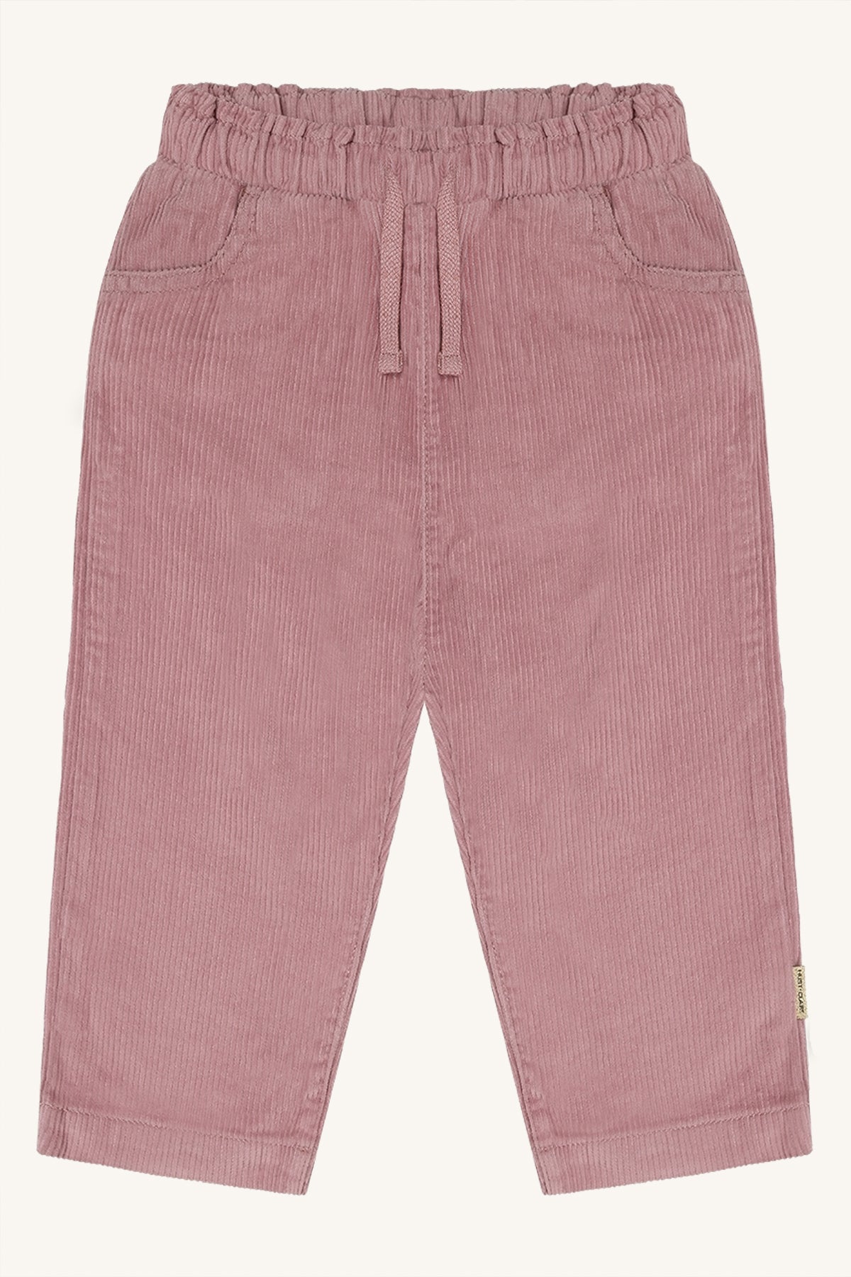 Hust & Claire Theresa Cordhose Heather mit elastischem Bund und Bindeband