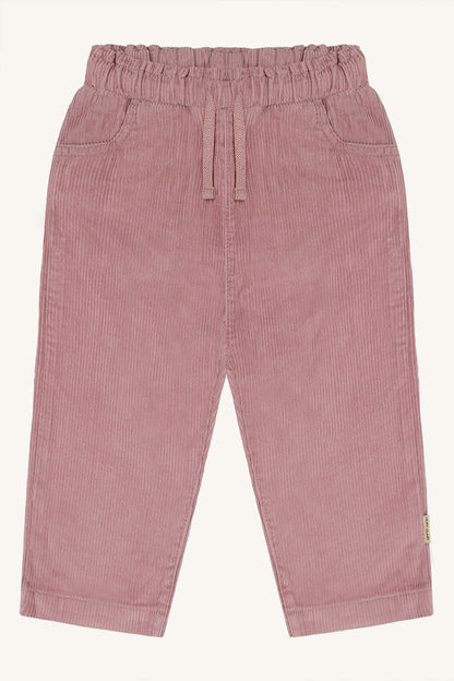 Hust & Claire Theresa Cordhose Heather mit elastischem Bund und Bindeband