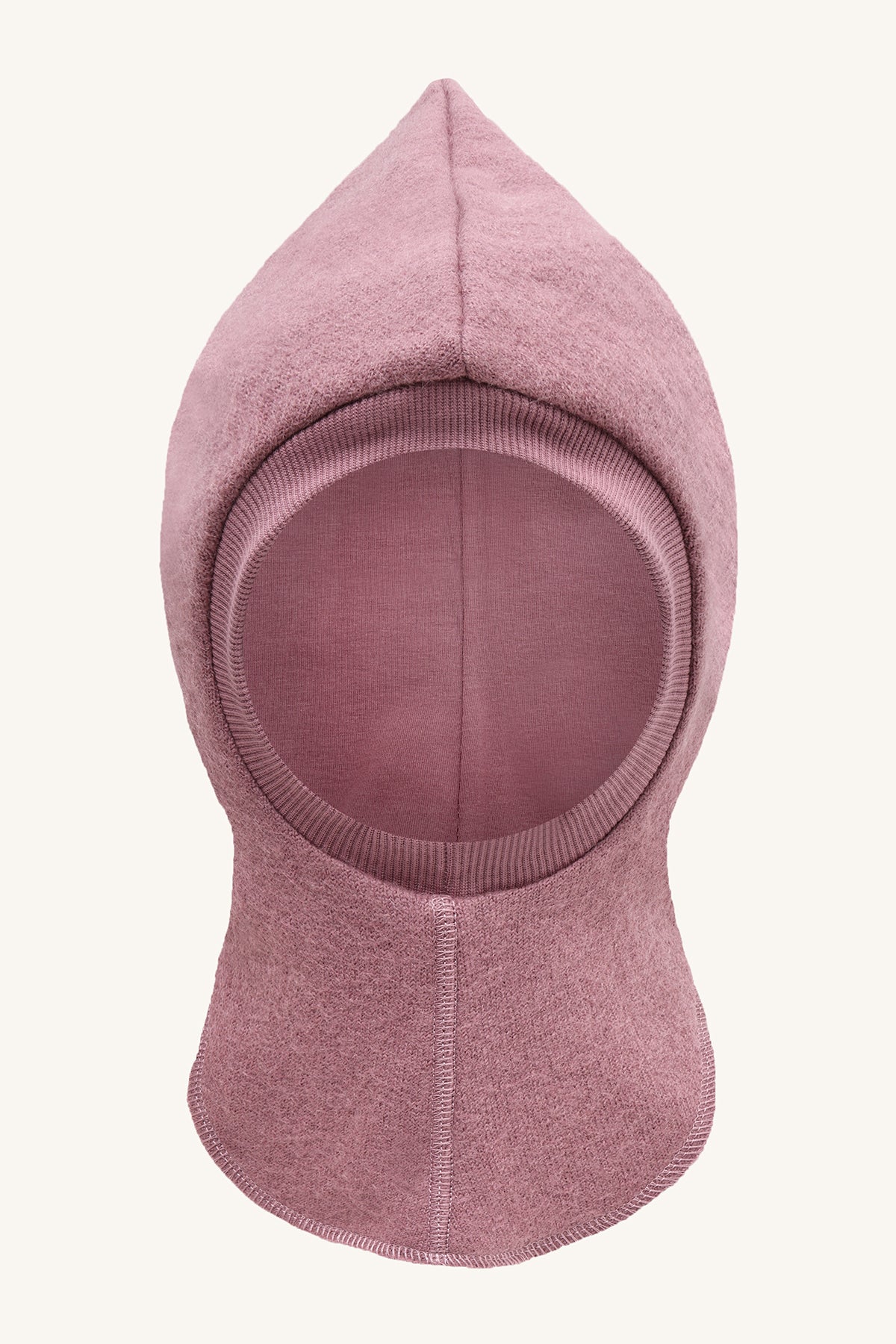 Hust&Claire Feo Wollwalk Schlupfmütze mit Baumwollfutter, Vorderansicht bei Bärechind kaufen in Winterthur, Zürich, Schweiz.