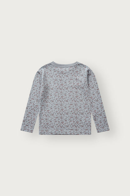 Rückansicht des Langarmshirts aus Wolle-Bambus-Mix, Oeko-Tex 100 zertifiziert