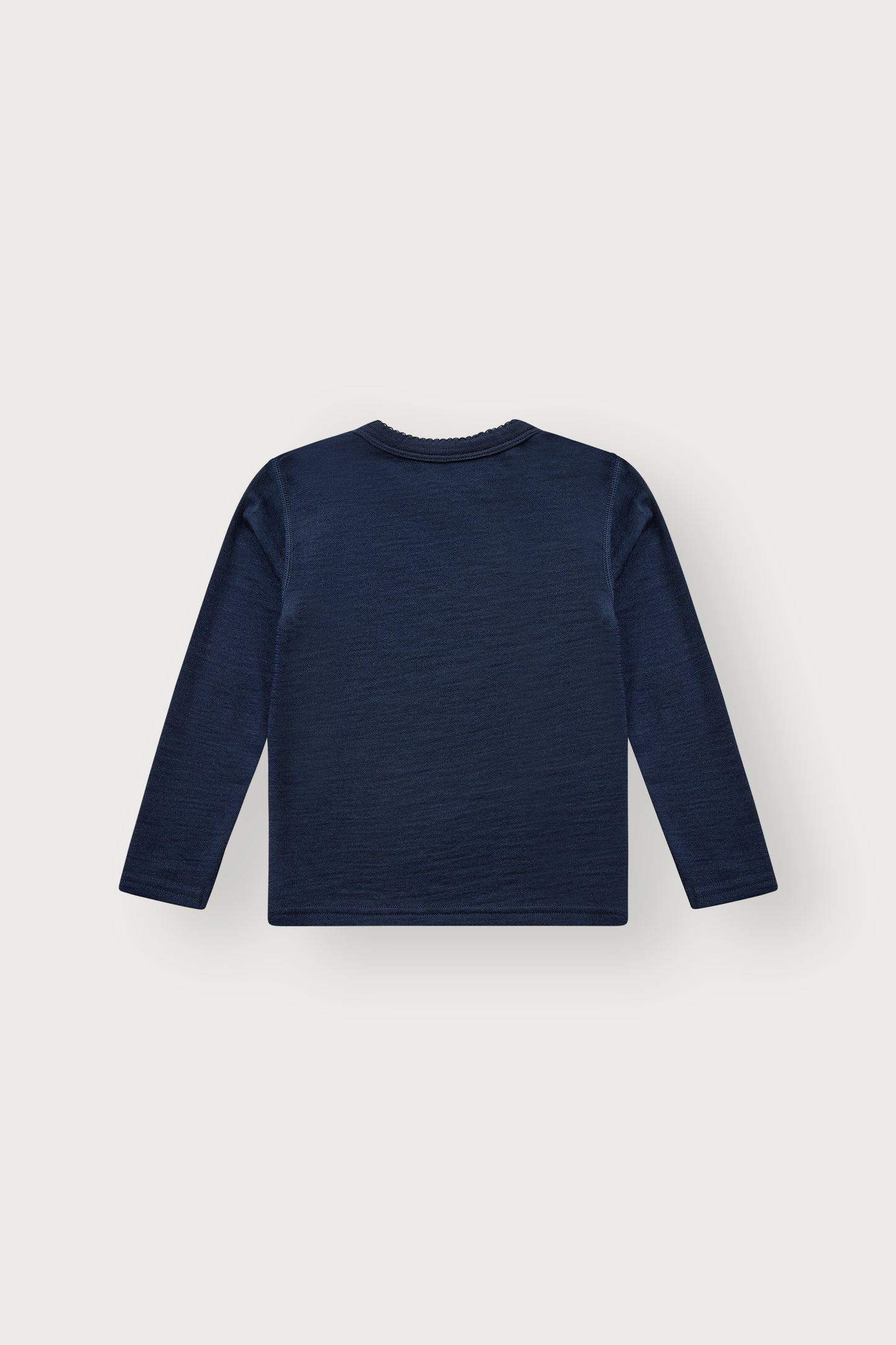 Hust&Claire Abba Langarmshirt in Blau bei Bärechind, Rückansicht
