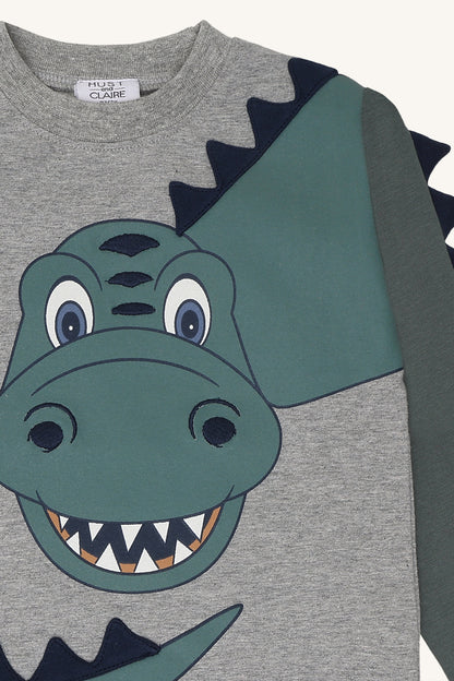 Hust&Claire Anton Dino Langarmshirt bei Bärechind