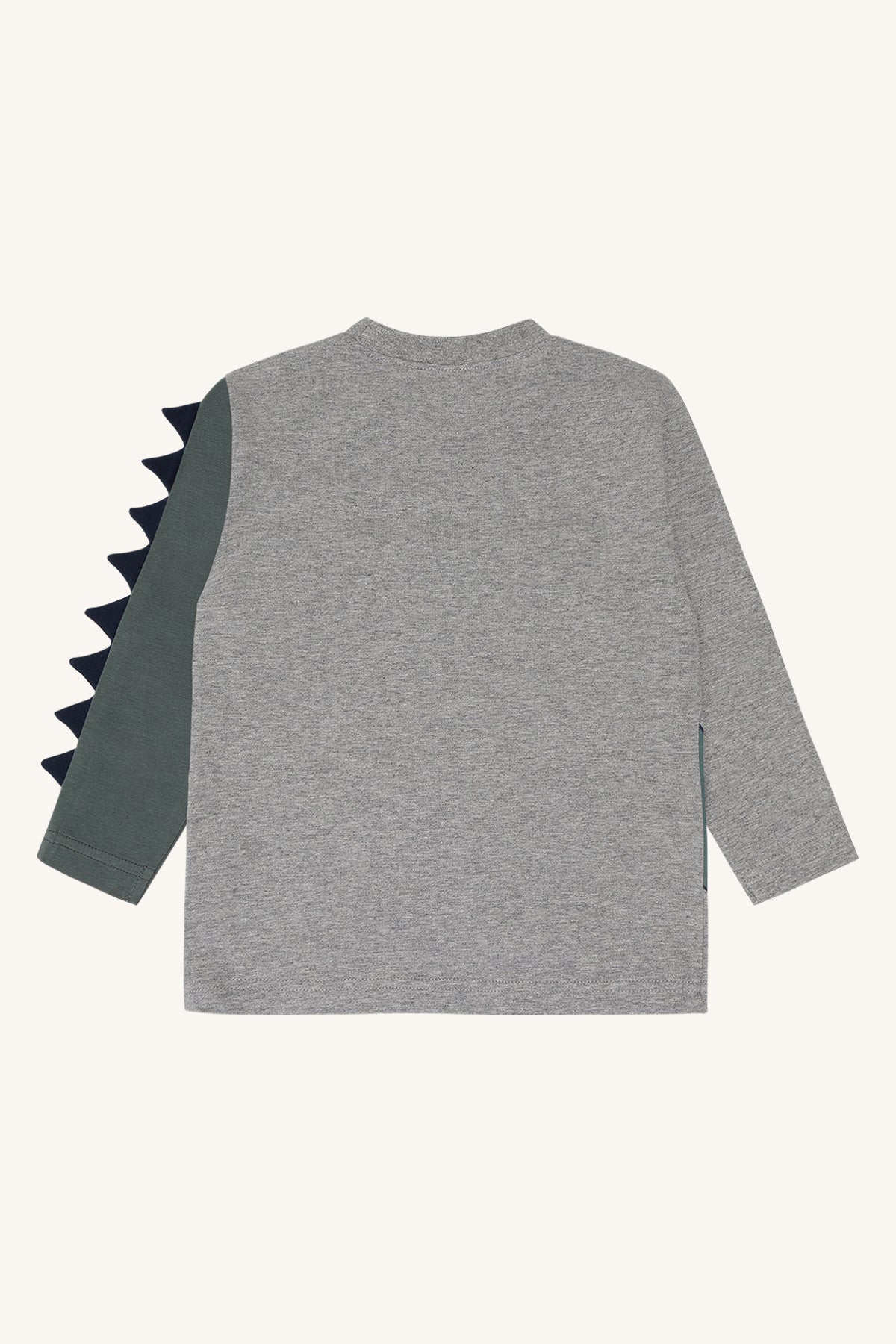 Langarmshirt aus 95% Baumwolle mit 5% Elastan, weich und dehnbar