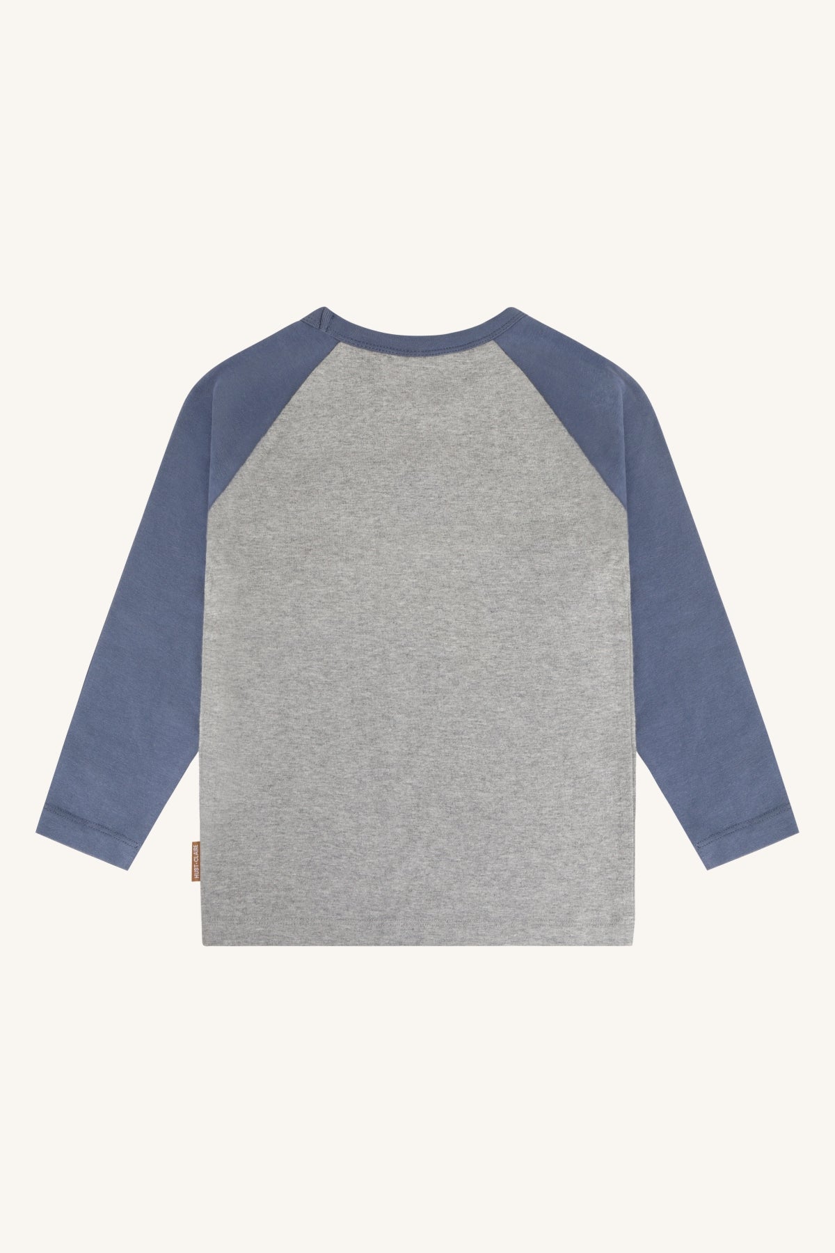Langarmshirt aus 95% Baumwolle mit 5% Elastan, weich und dehnbar