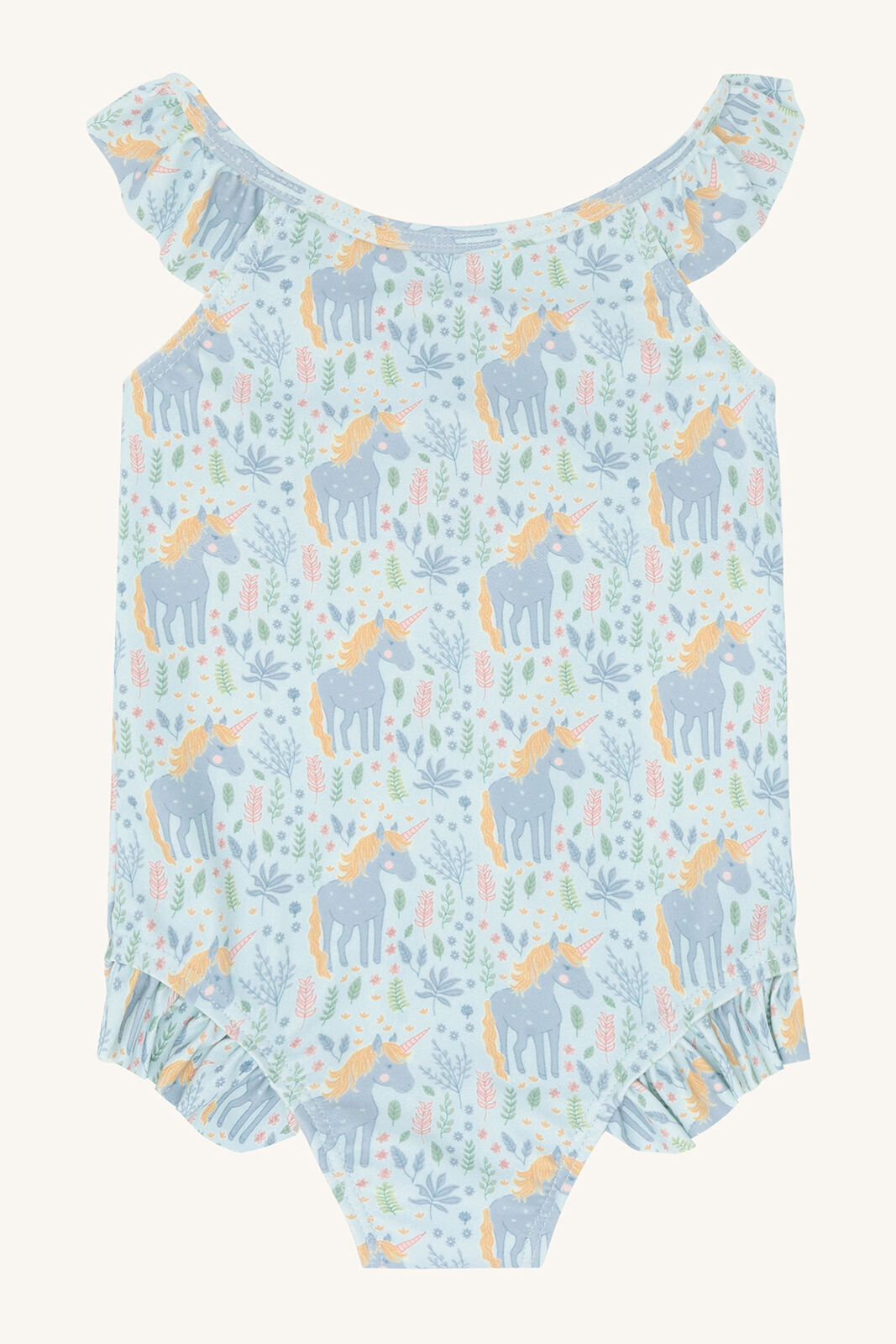 Madiken Badeanzug von Hust&Claire mit Einhorn Print und UV 50+ Schutz, Bärechind Winterthur, Zürich, Schweiz.