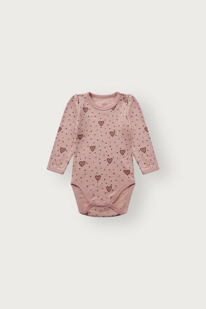 Langarmbody aus mulesingfreier Merinowolle und Bambus-Viskose, Oeko-Tex Standard 100