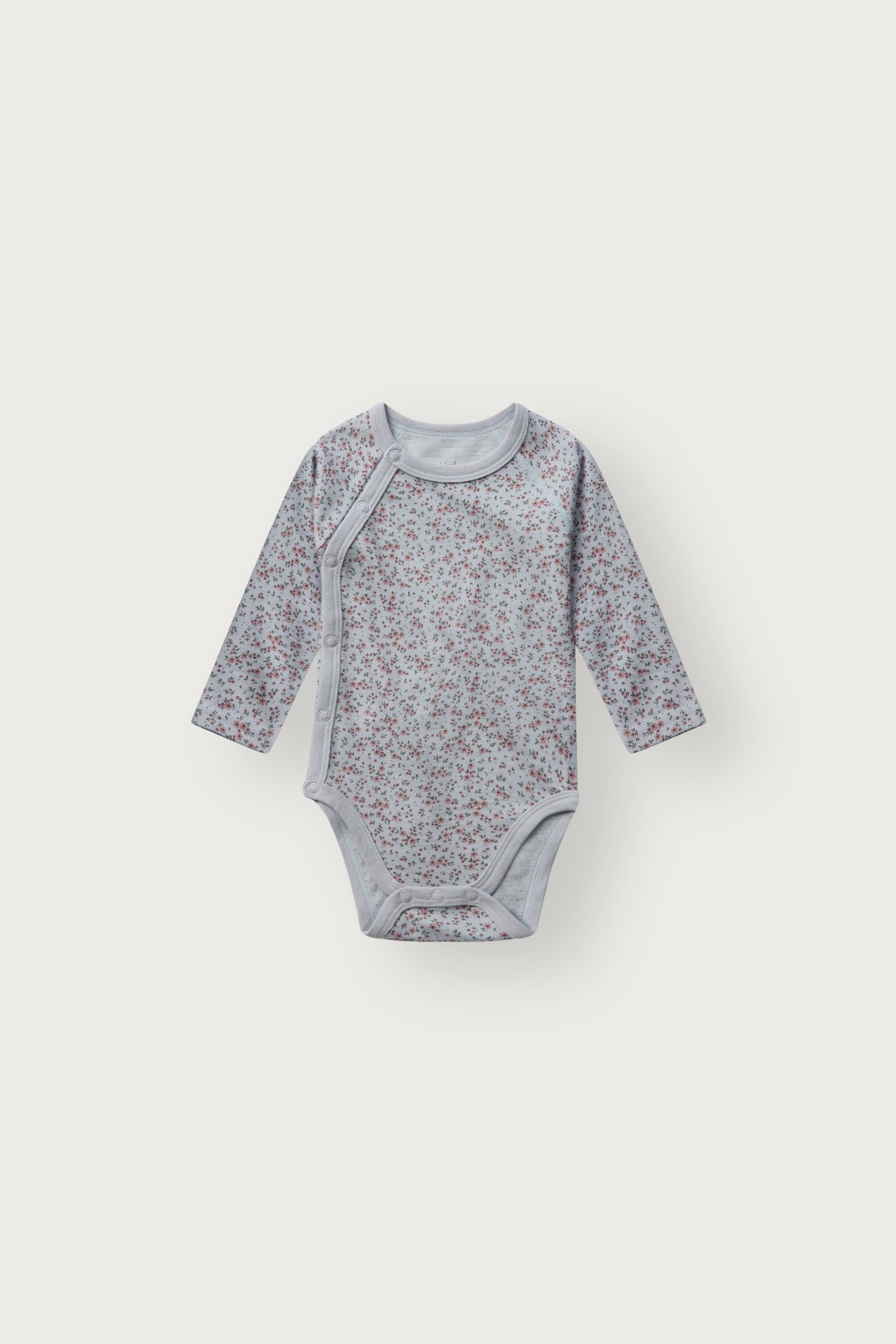 Baloo Wrap Tiny Wickelbody in A Bit Blue, Vorderansicht
